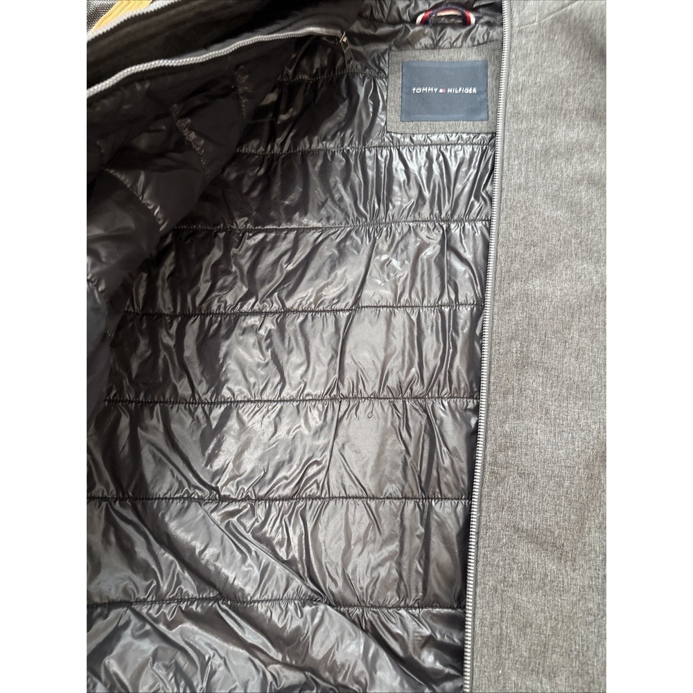 Tommy Hilfiger XXL Hooded Water resistant down lined Double Zippere heavy jacket - Picture 3 of 14